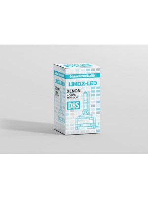 LIMOX LED Xenon Brenner Birne D8S PK32d-1 42V 35 Watt 8000K Kelvin 50% Mehr Licht